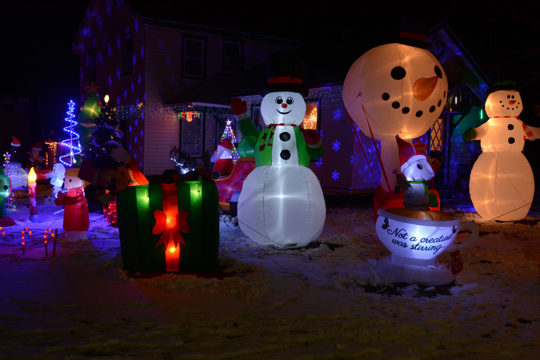 Portage celebrates holidays
